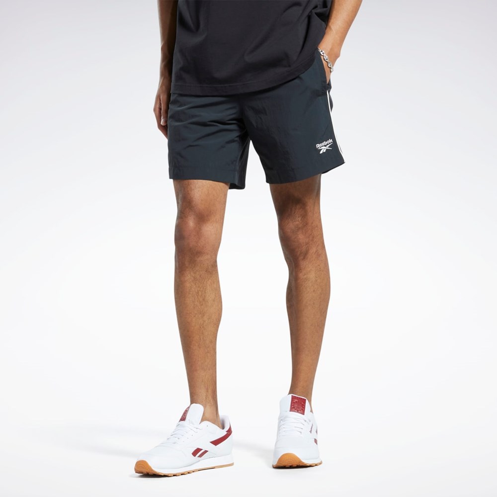 Reebok Classics Vector Shorts Negras Negras | 52XCZRQPU