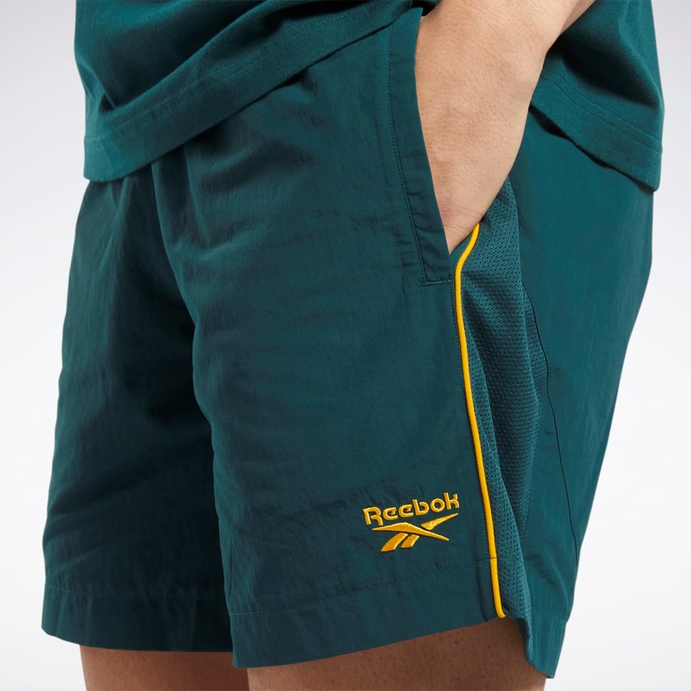 Reebok Classics Vector Shorts Verde | 50QZNOCEM