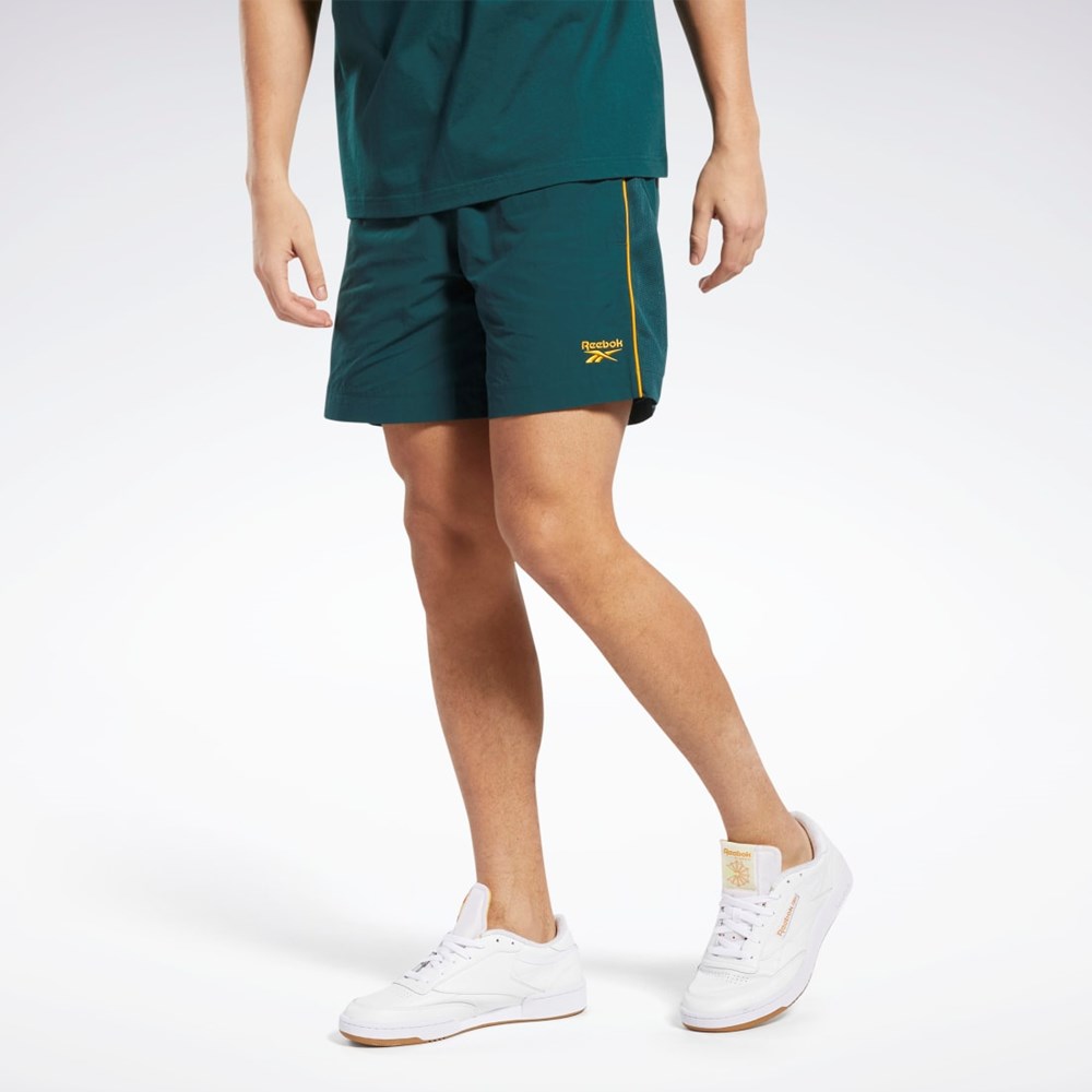 Reebok Classics Vector Shorts Verde | 50QZNOCEM