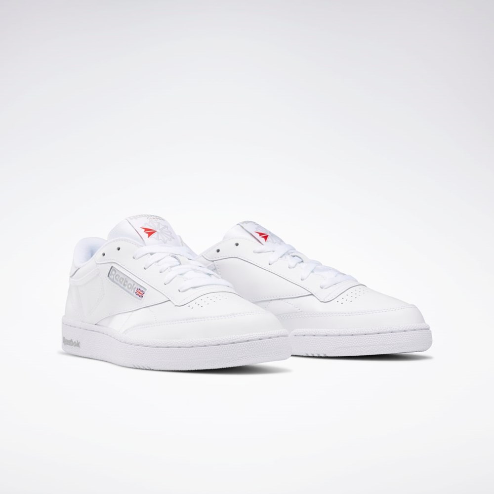 Reebok Club C 85 Shoes Blancas Gris | 71WPGTDJU