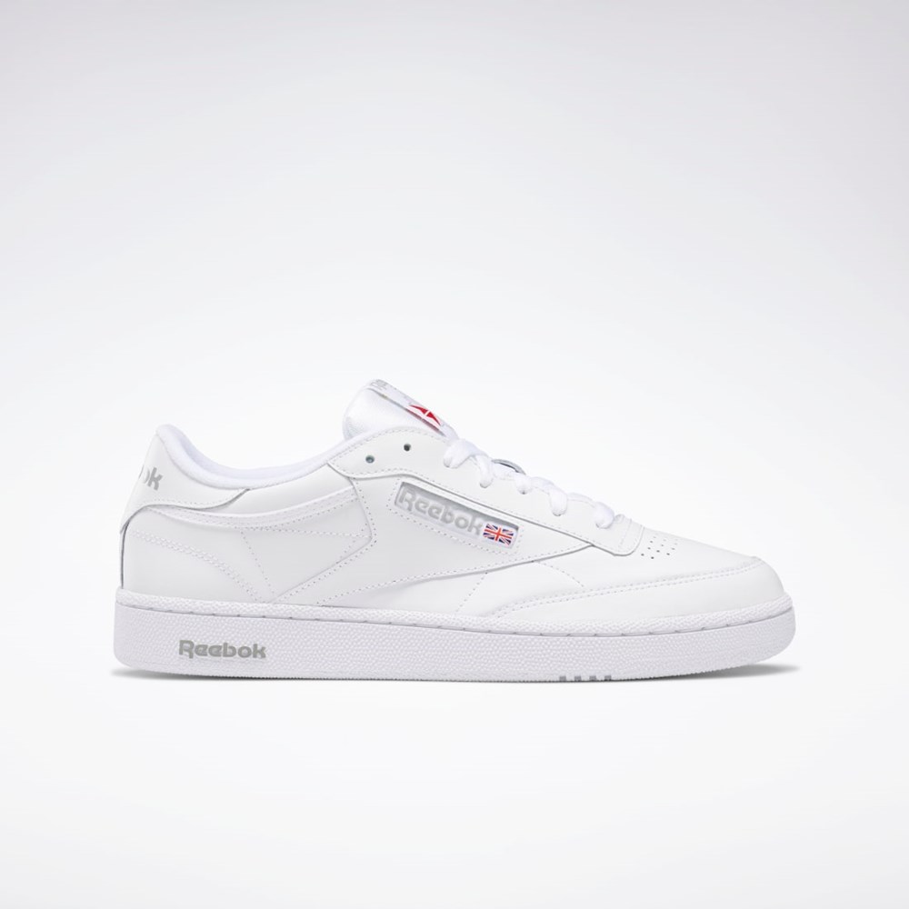 Reebok Club C 85 Shoes Blancas Gris | 71WPGTDJU