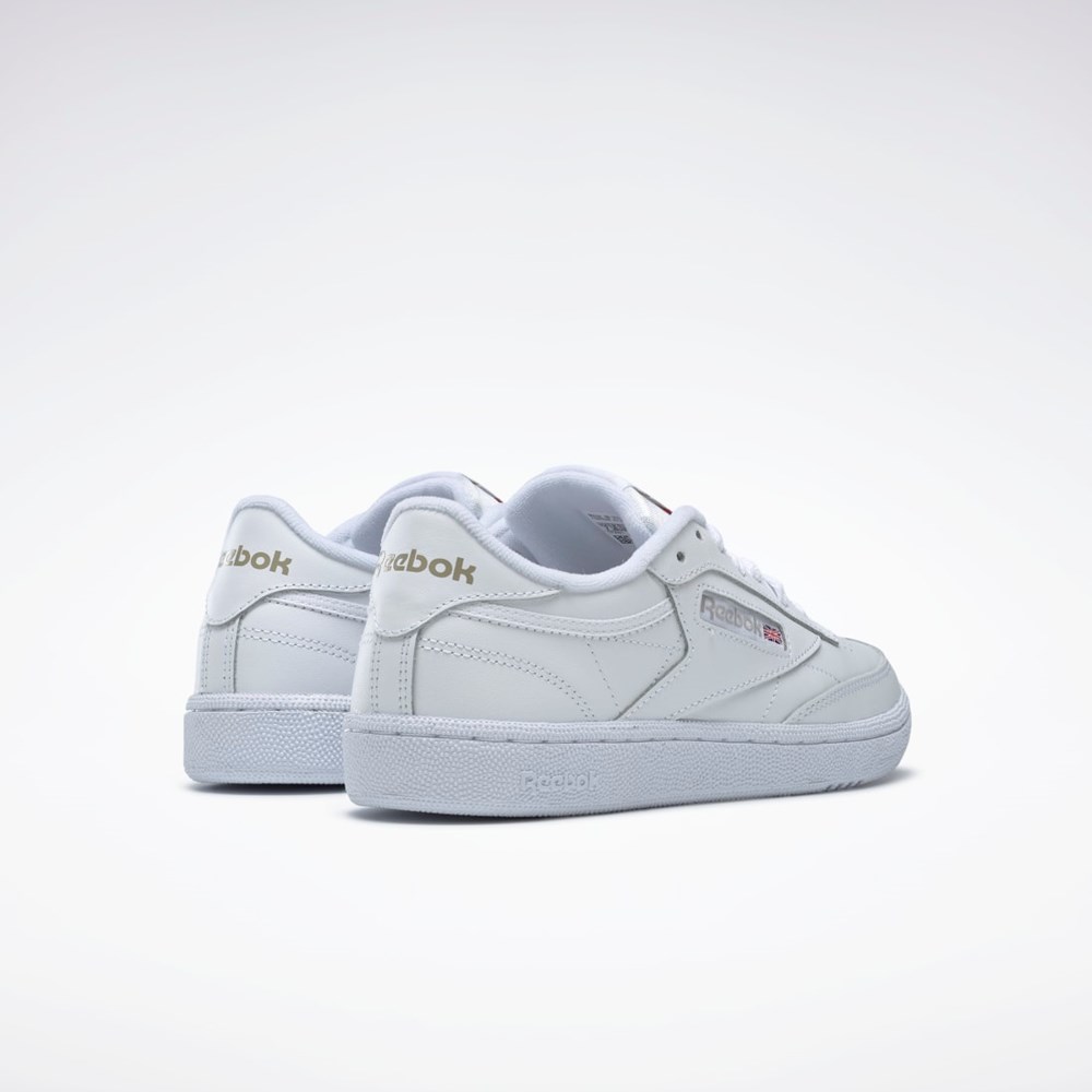 Reebok Club C 85 Shoes Blancas Gris Claro | 36JCVYHBS