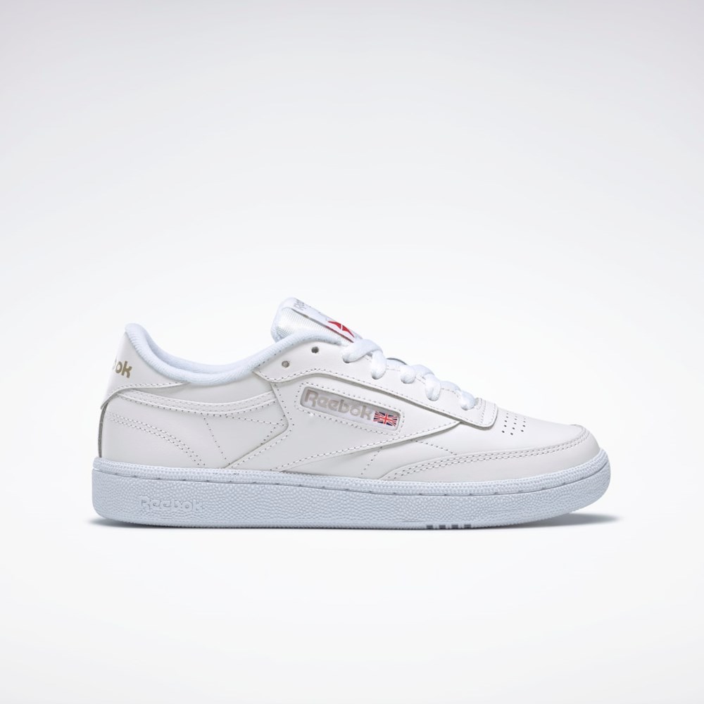 Reebok Club C 85 Shoes Blancas Gris Claro | 36JCVYHBS