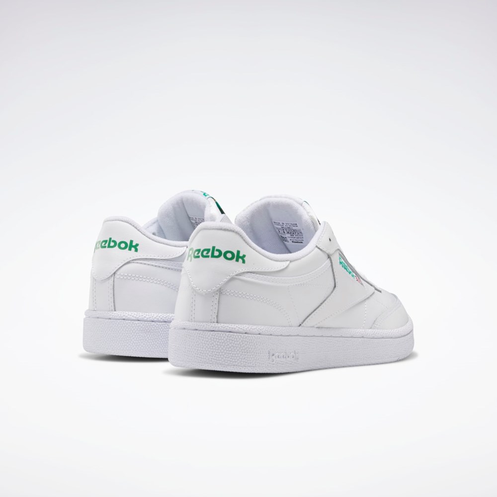 Reebok Club C 85 Shoes Blancas Verde | 20SOUIRGW