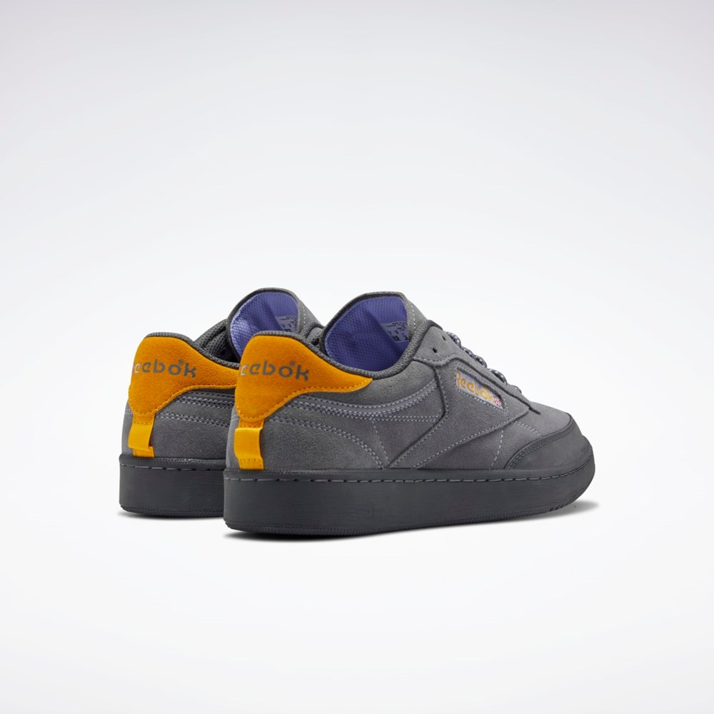 Reebok Club C 85 Shoes Gris Gris | 97UNYJHCQ