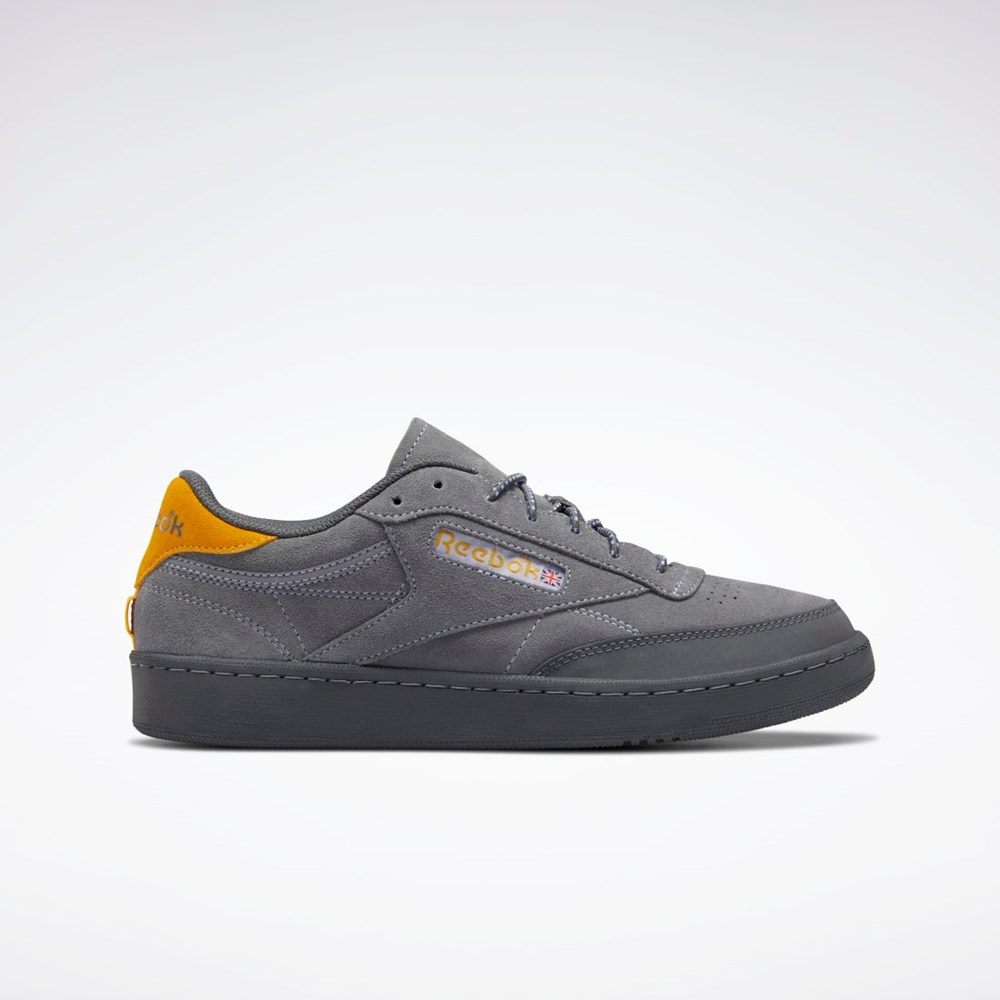 Reebok Club C 85 Shoes Gris Gris | 97UNYJHCQ