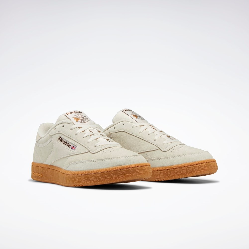 Reebok Club C 85 Shoes Marrones | 61NCQGOEA