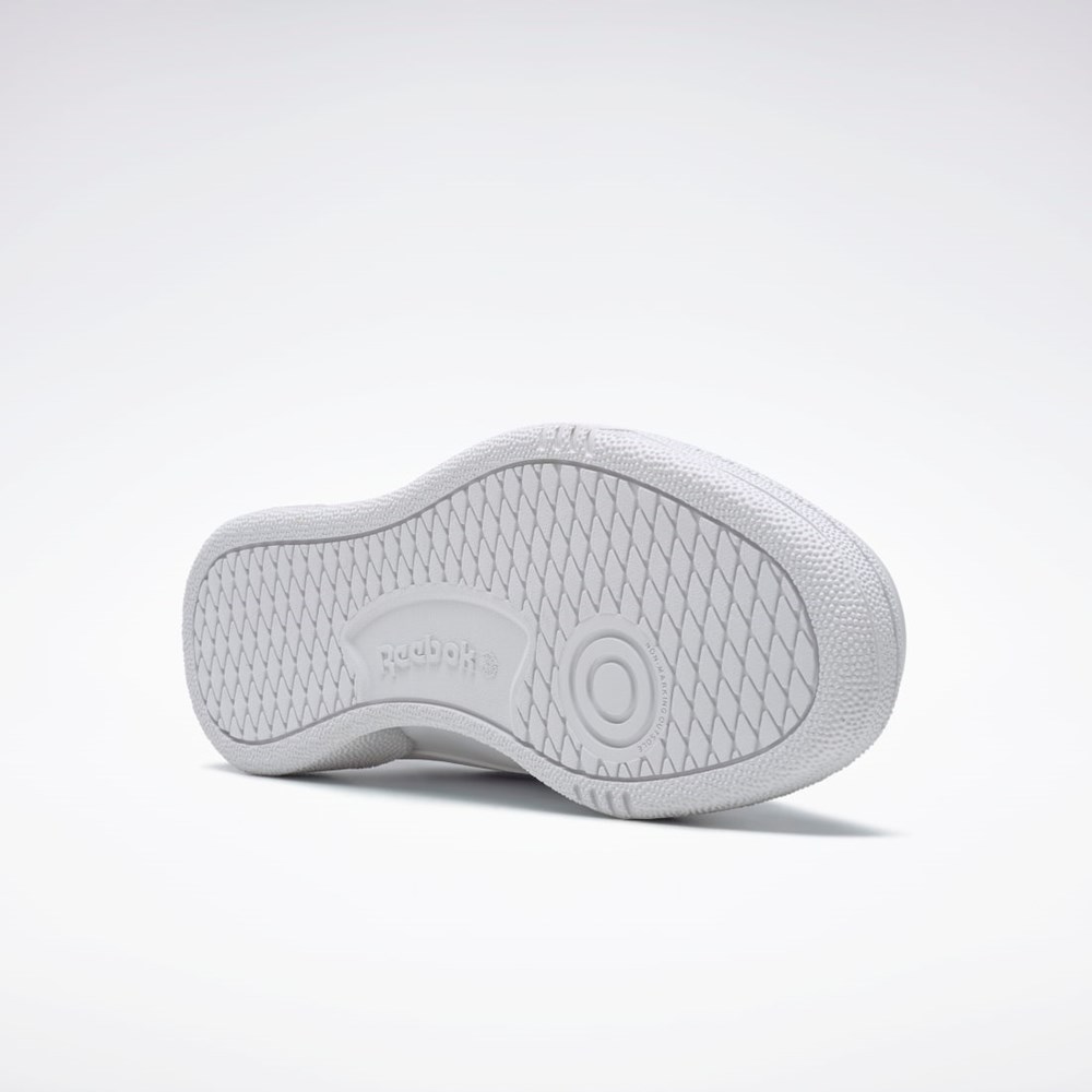 Reebok Club C 85 Vegan Shoes Blancas Burdeos | 16PTHKZAI