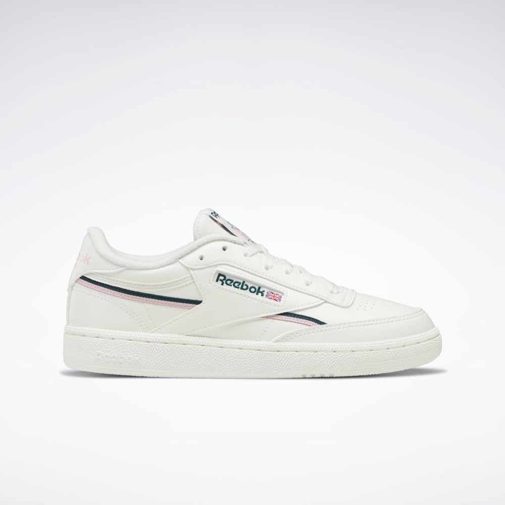 Reebok Club C 85 Vegan Shoes Rosas Verde | 56CGQEITB
