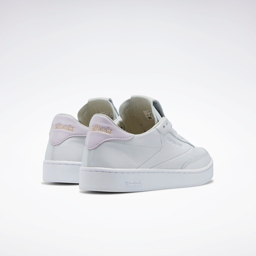 Reebok Club C Clean Shoes Gris Blancas | 28IJDEGWH