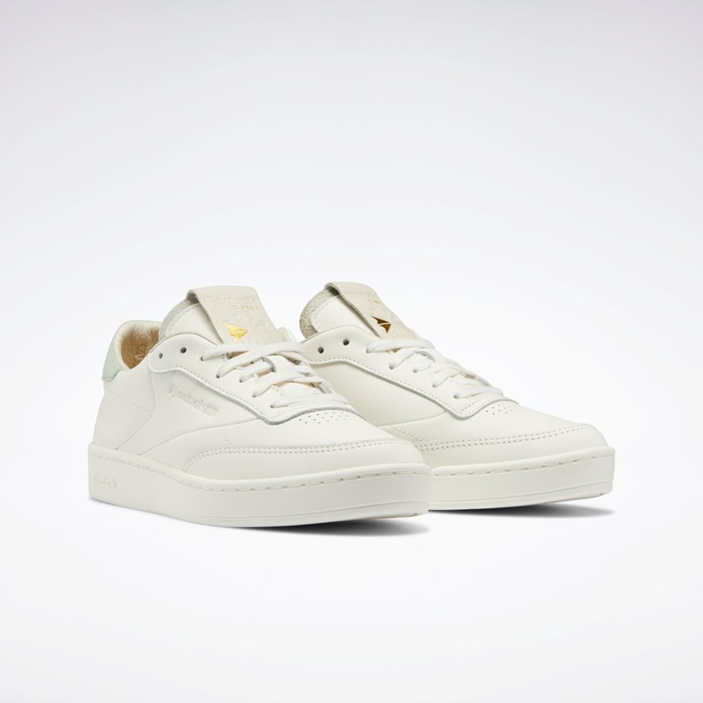 Reebok Club C Clean Shoes Verde Menta | 38JUQHWDM