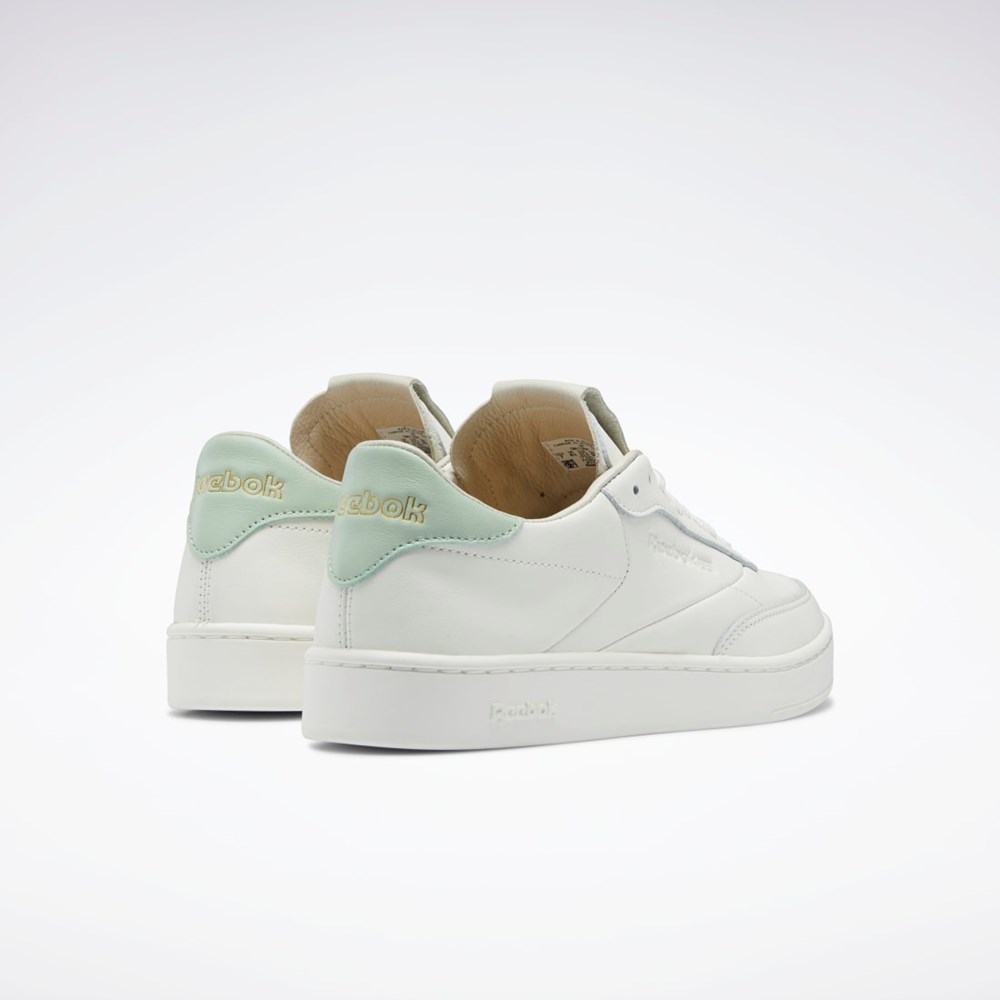 Reebok Club C Clean Shoes Verde Menta | 38JUQHWDM