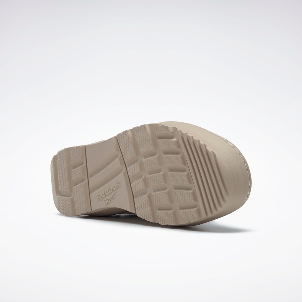 Reebok Club C Double GEO Shoes Beige | 15HNXVQTK