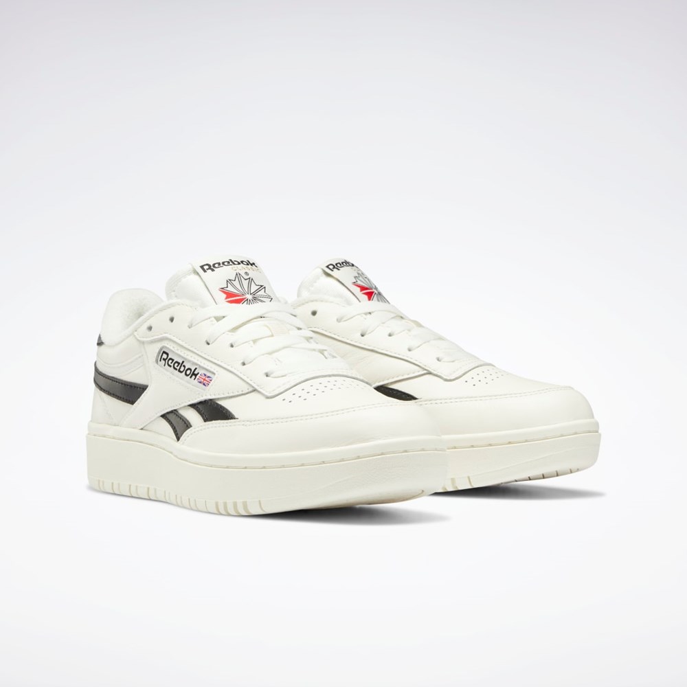 Reebok Club C Double Shoes Negras | 57FHPDSJQ