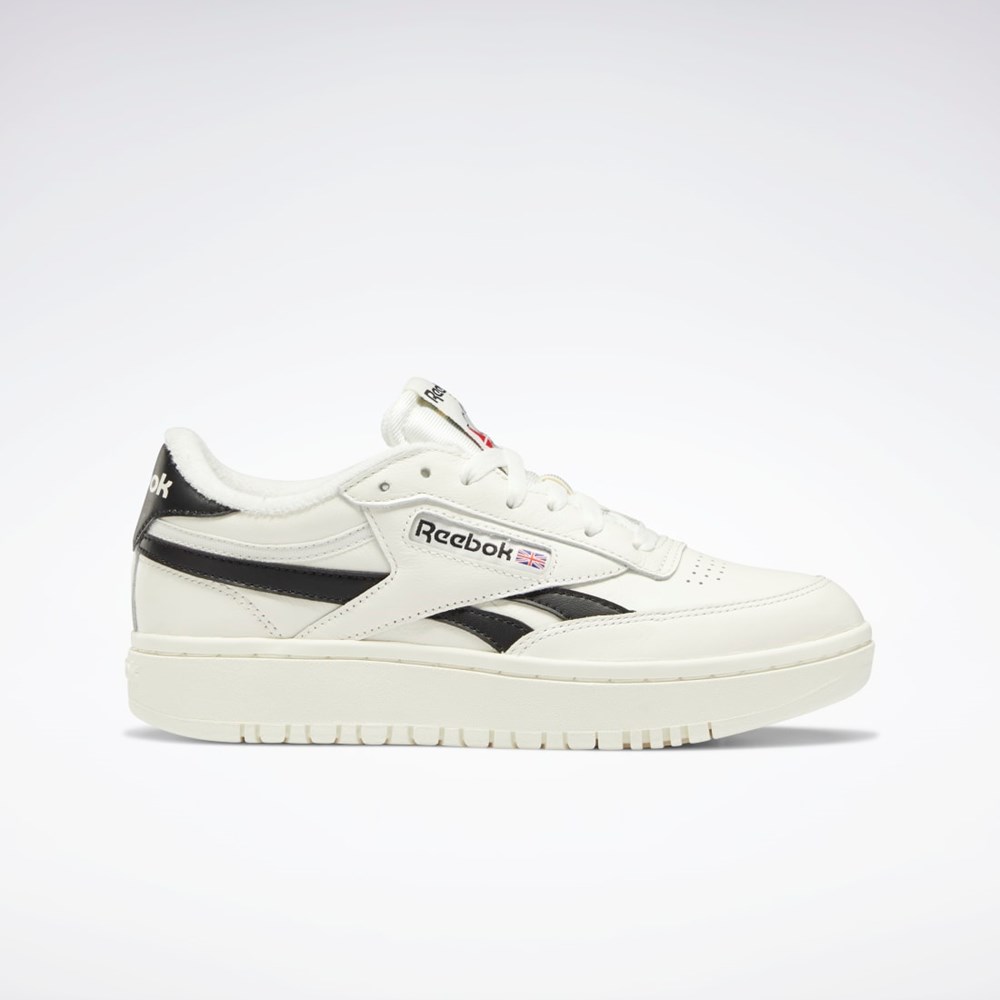 Reebok Club C Double Shoes Negras | 57FHPDSJQ