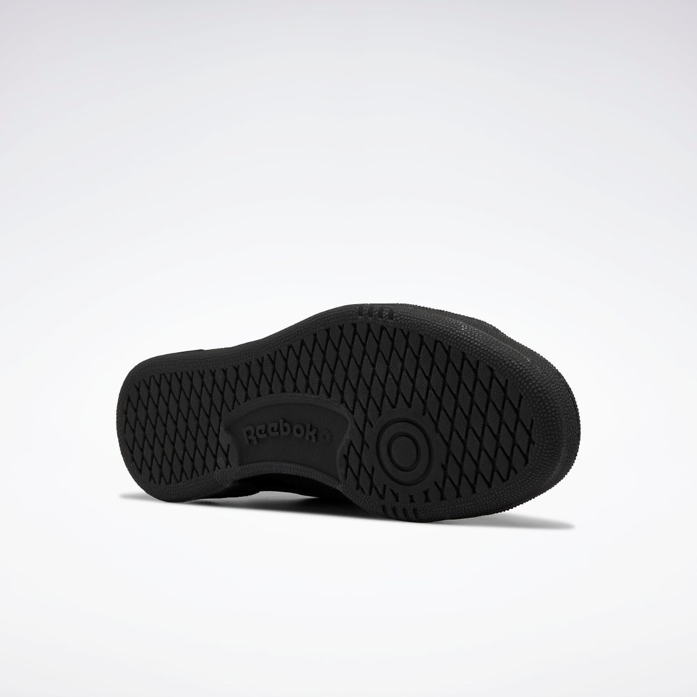 Reebok Club C Grounds Shoes Negras Rojas Negras | 57WIHGQTU