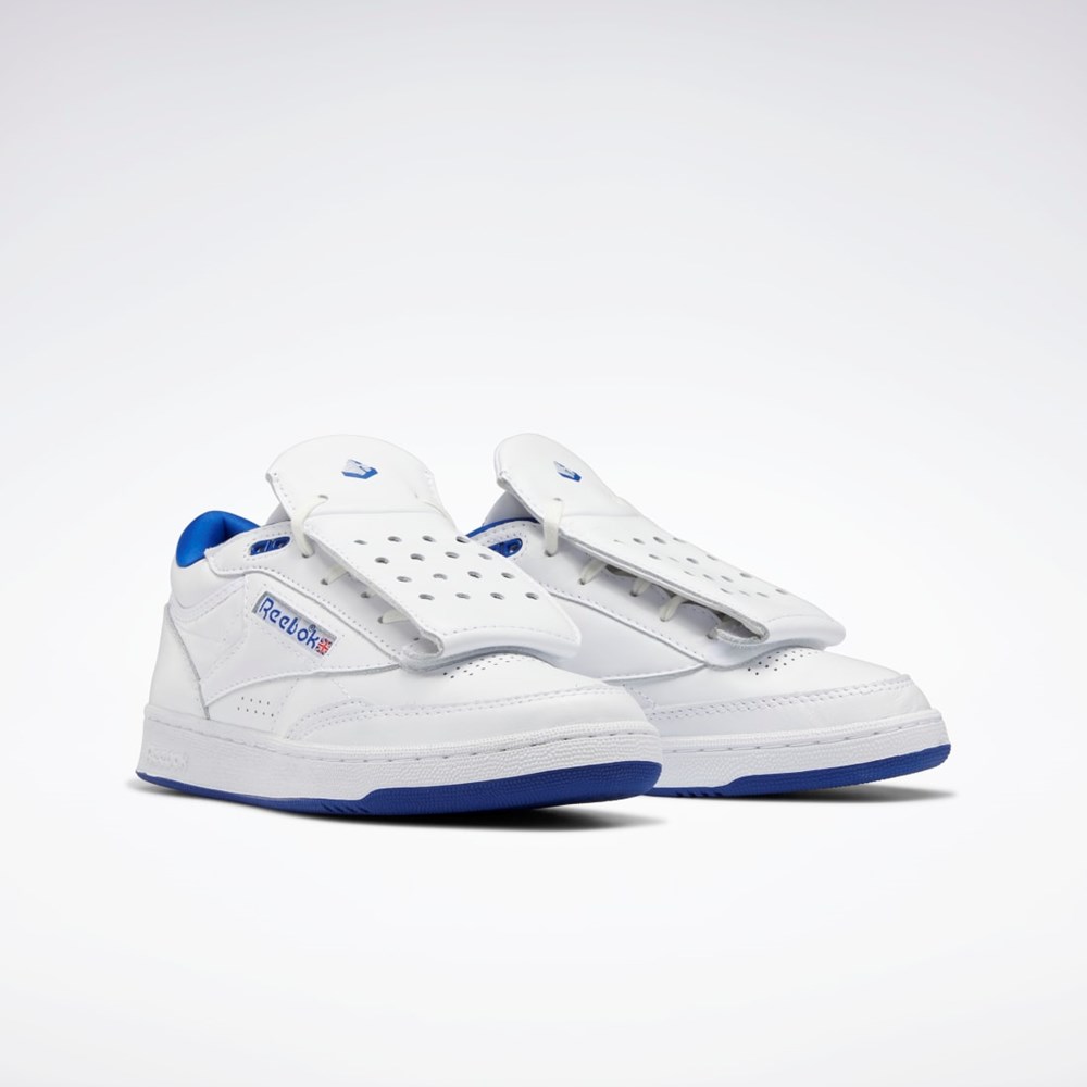 Reebok Club C Mid II Mountain Research Shoes Blancas | 58BTULFVE