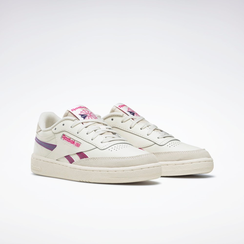 Reebok Club C Revenge Shoes Rosas Moradas | 83URXFVJH