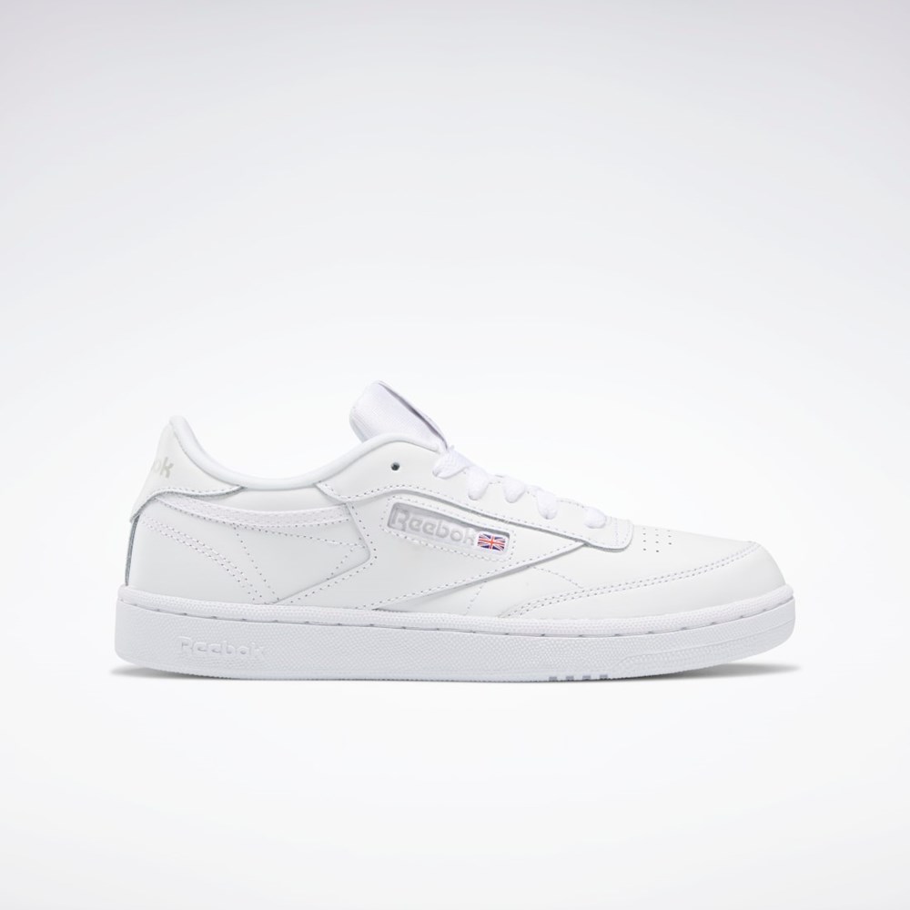 Reebok Club C Shoes - Grade School Blancas Gris | 54DIHQYBL