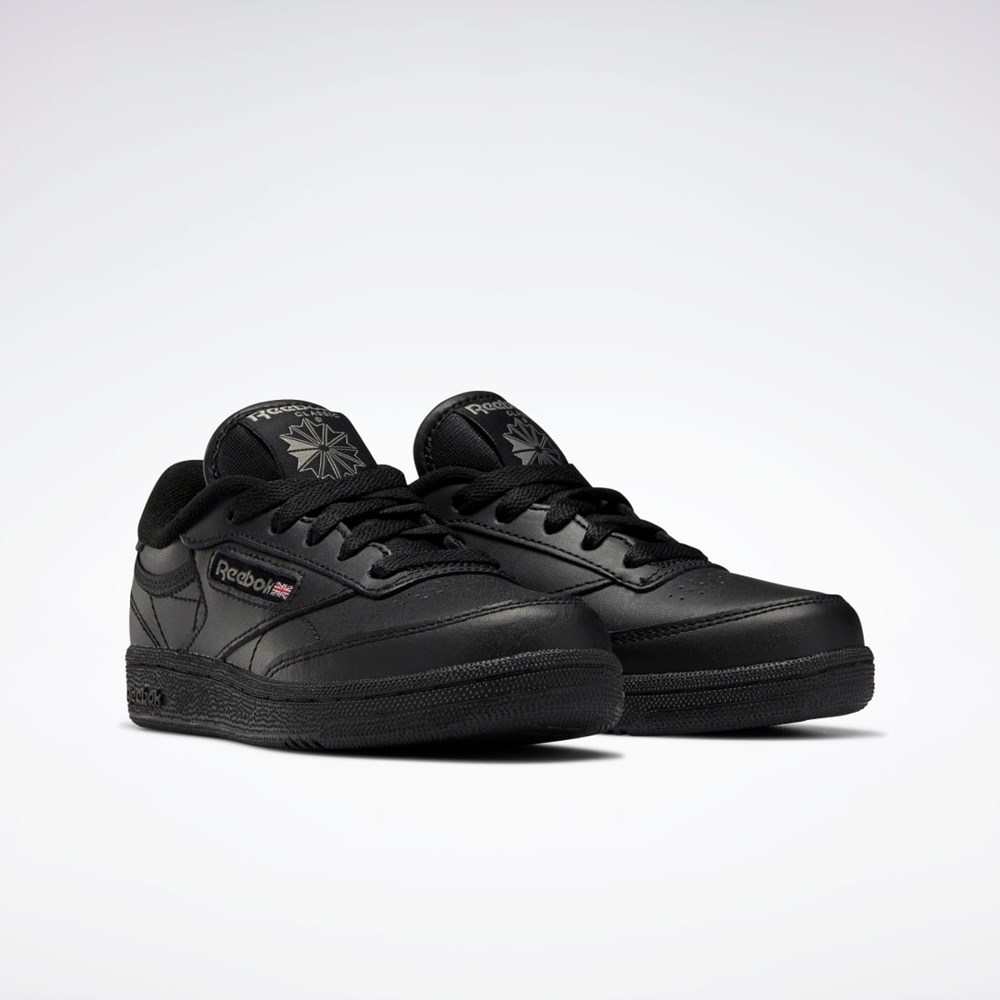 Reebok Club C Shoes - Preschool Negras | 05YWOFZMQ