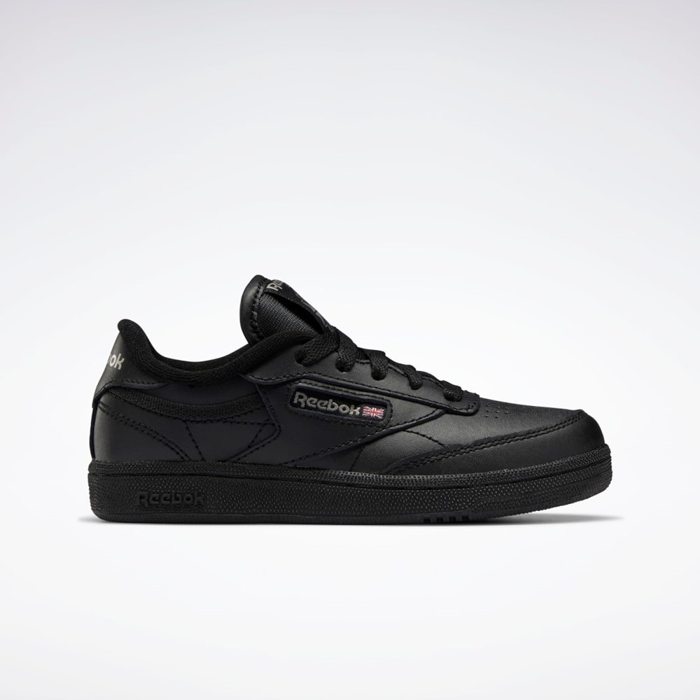 Reebok Club C Shoes - Preschool Negras | 05YWOFZMQ
