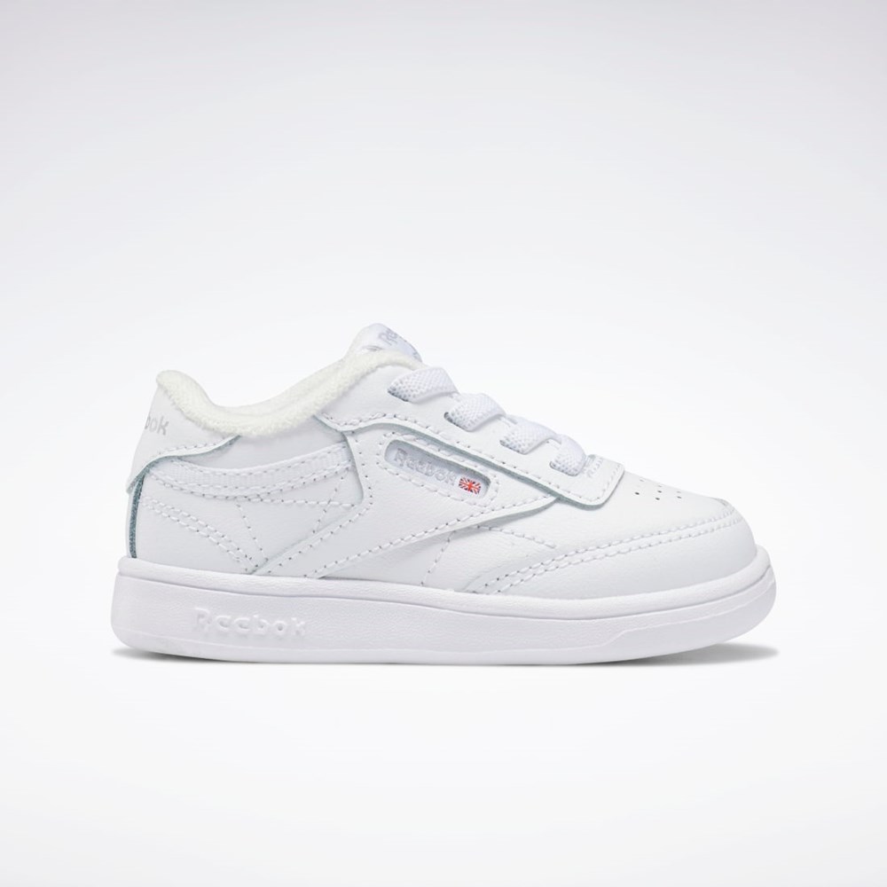 Reebok Club C Shoes - Toddler Blancas Blancas Blancas | 87CATVXLZ