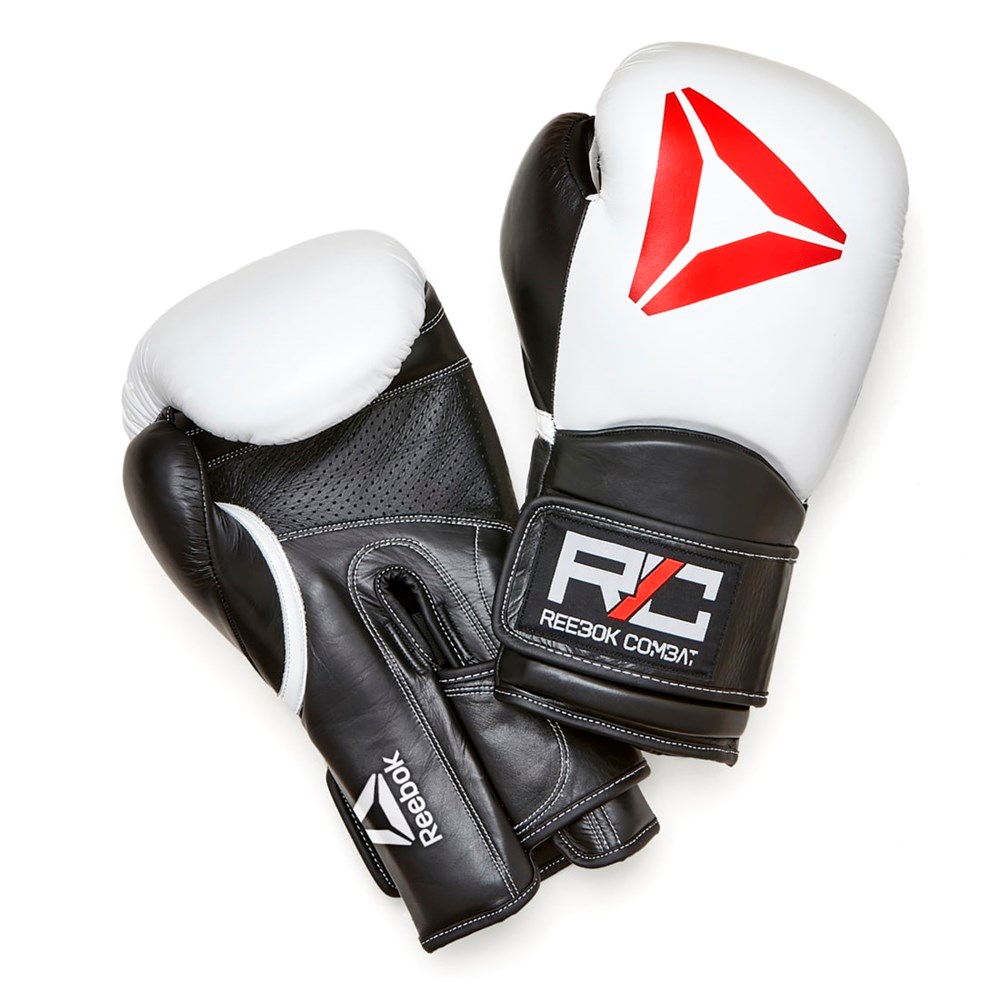 Reebok Combat Leather Glove White Blancas | 38DHPANXT