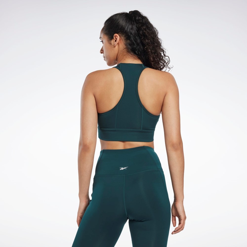 Reebok Correr Essentials High-Impact Bra Verde | 40MPSXCHZ