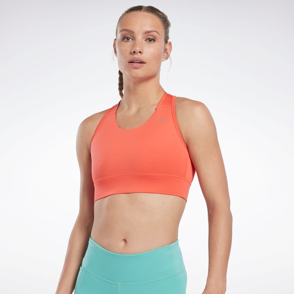 Reebok Correr Essentials High-Impact Bra Naranjas | 65FIXTLVZ