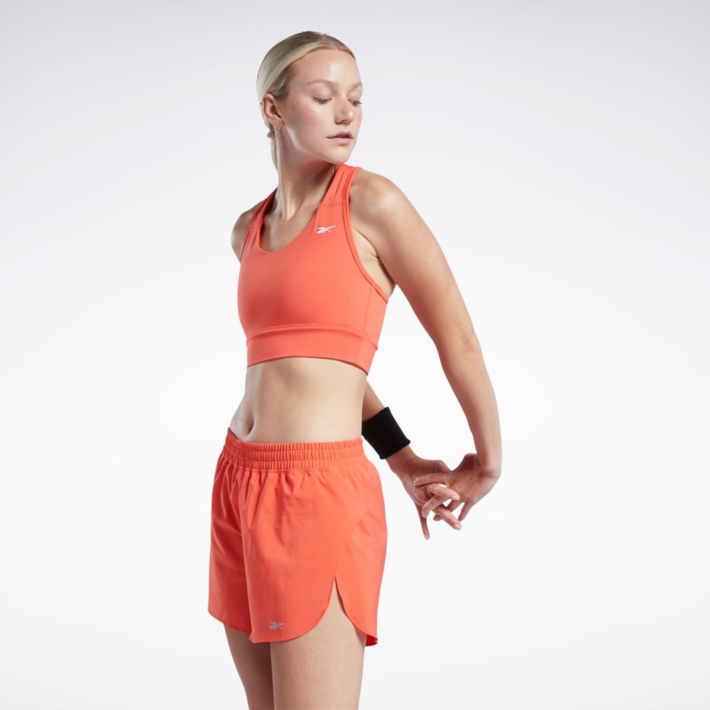 Reebok Correr Essentials High-Impact Bra Rojas | 96HNRZCEW