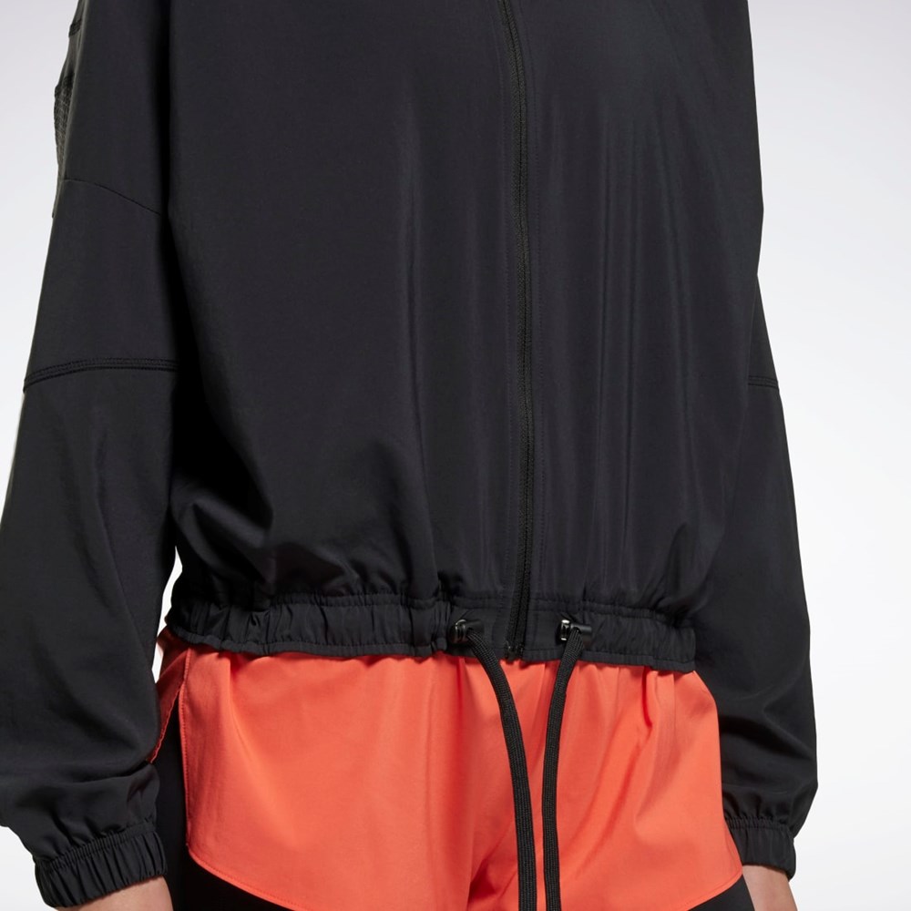 Reebok Correr Jacket Negras | 73IUFLCXP