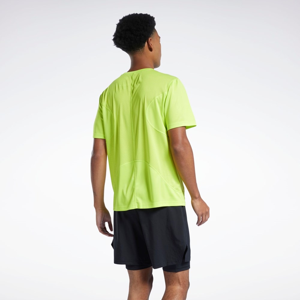 Reebok Correr Speedwick T-Shirt Amarillo | 60AWKGCYJ