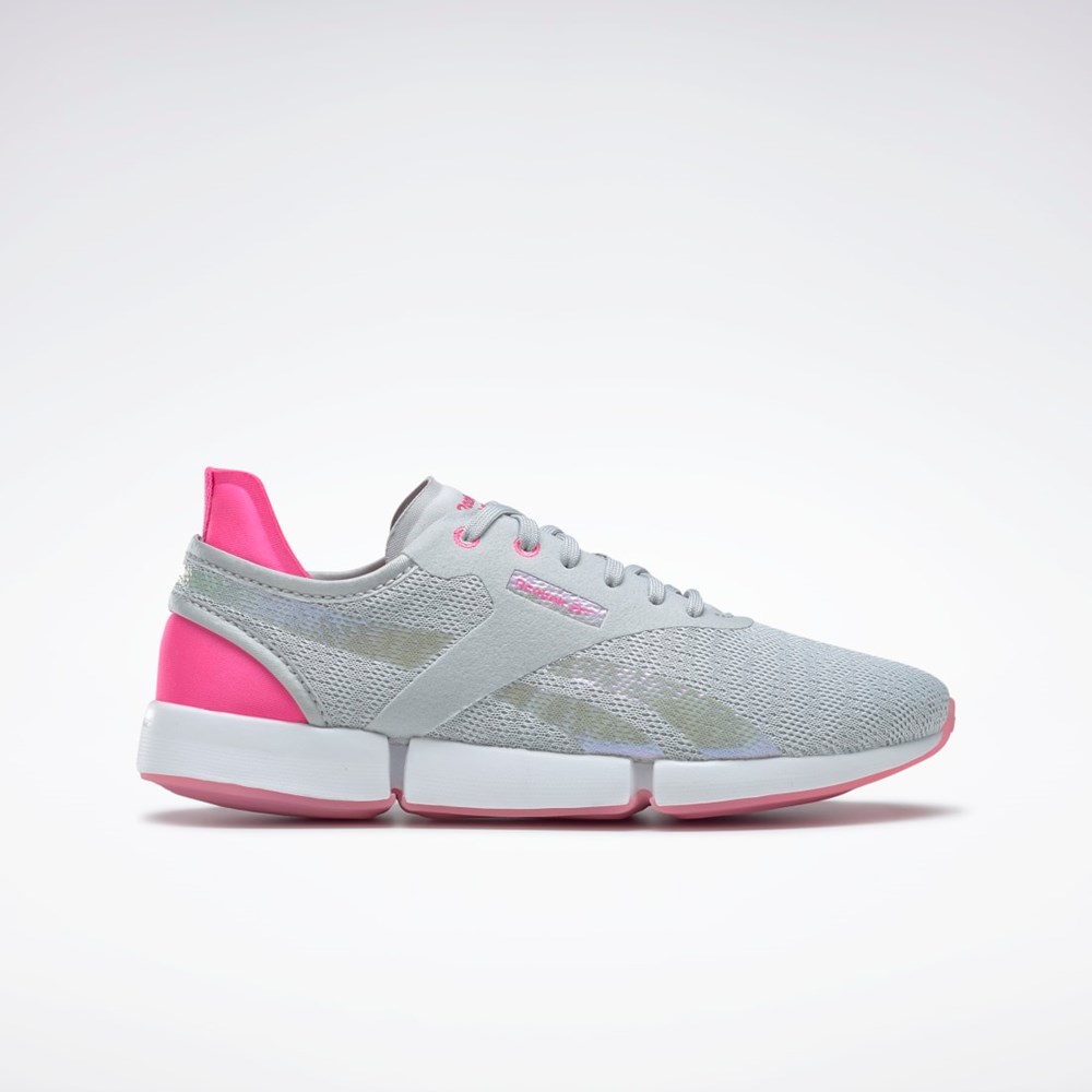 Reebok DailyFit DMX 2 Shoes Gris Rosas Blancas | 21AUNMRVK