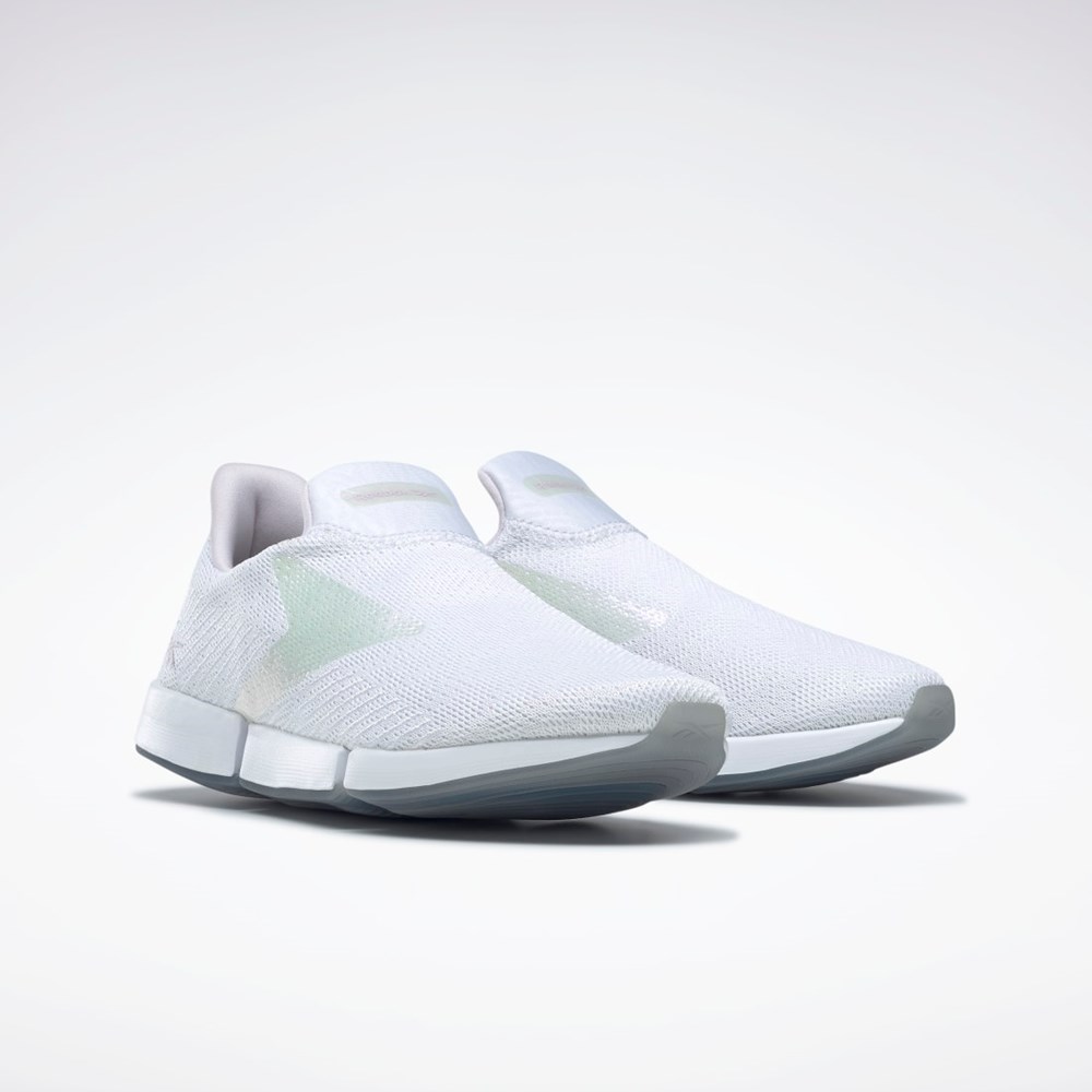 Reebok DailyFit DMX Slip-On Shoes Blancas Gris | 81IXNSLOD