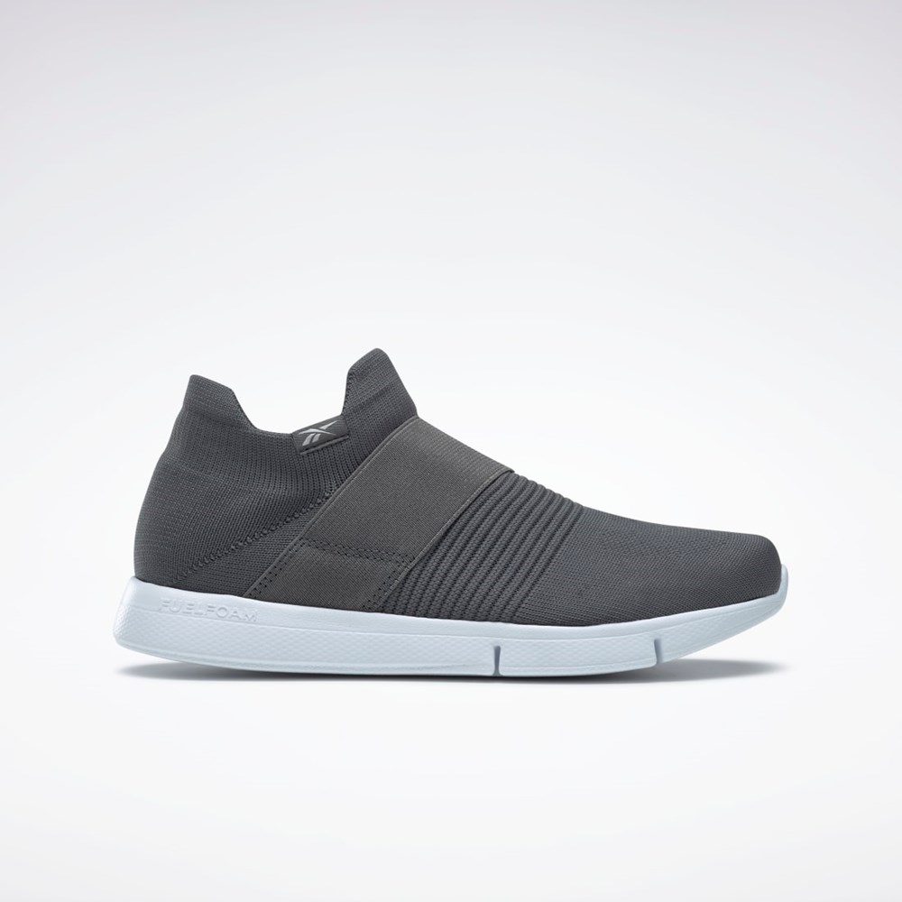Reebok DayStart Onlux Slip-On Shoes Gris Blancas Gris | 97IDFZOVE