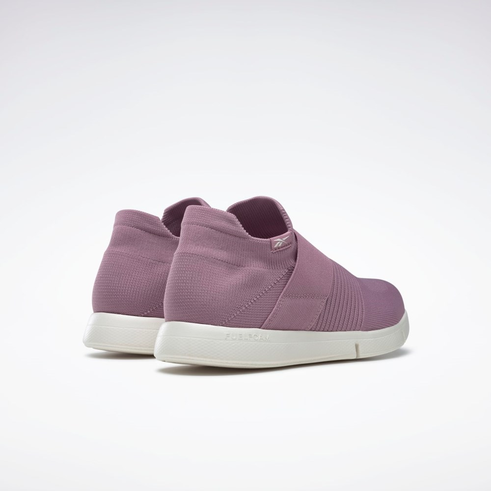 Reebok DayStart Onlux Slip-On Shoes Infused Lilac / Chalk / Infused Lilac | 54QJITMXE