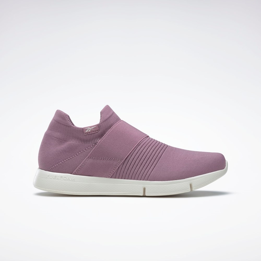 Reebok DayStart Onlux Slip-On Shoes Infused Lilac / Chalk / Infused Lilac | 54QJITMXE