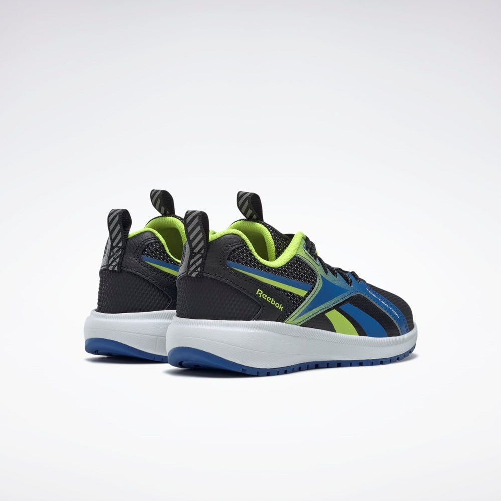 Reebok Durable XT Shoes - Preschool Negras Azules Amarillo | 52HIMOQKA