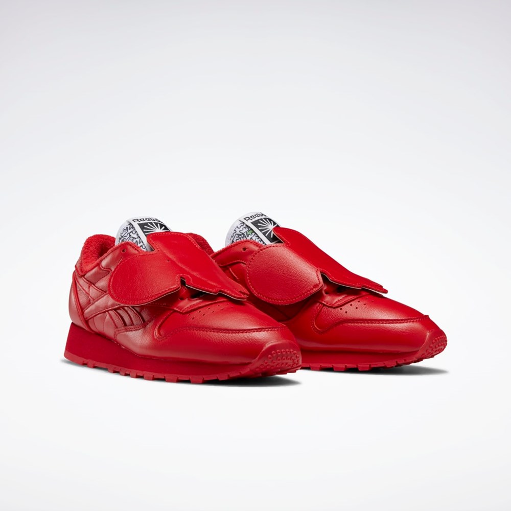 Reebok Eames Classic Leather Shoes Rojas Rojas Negras | 49XQPHRIM