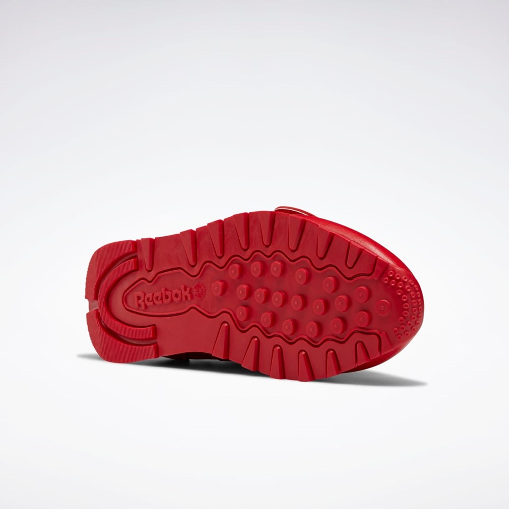 Reebok Eames Classic Leather Shoes Rojas Rojas Negras | 49XQPHRIM