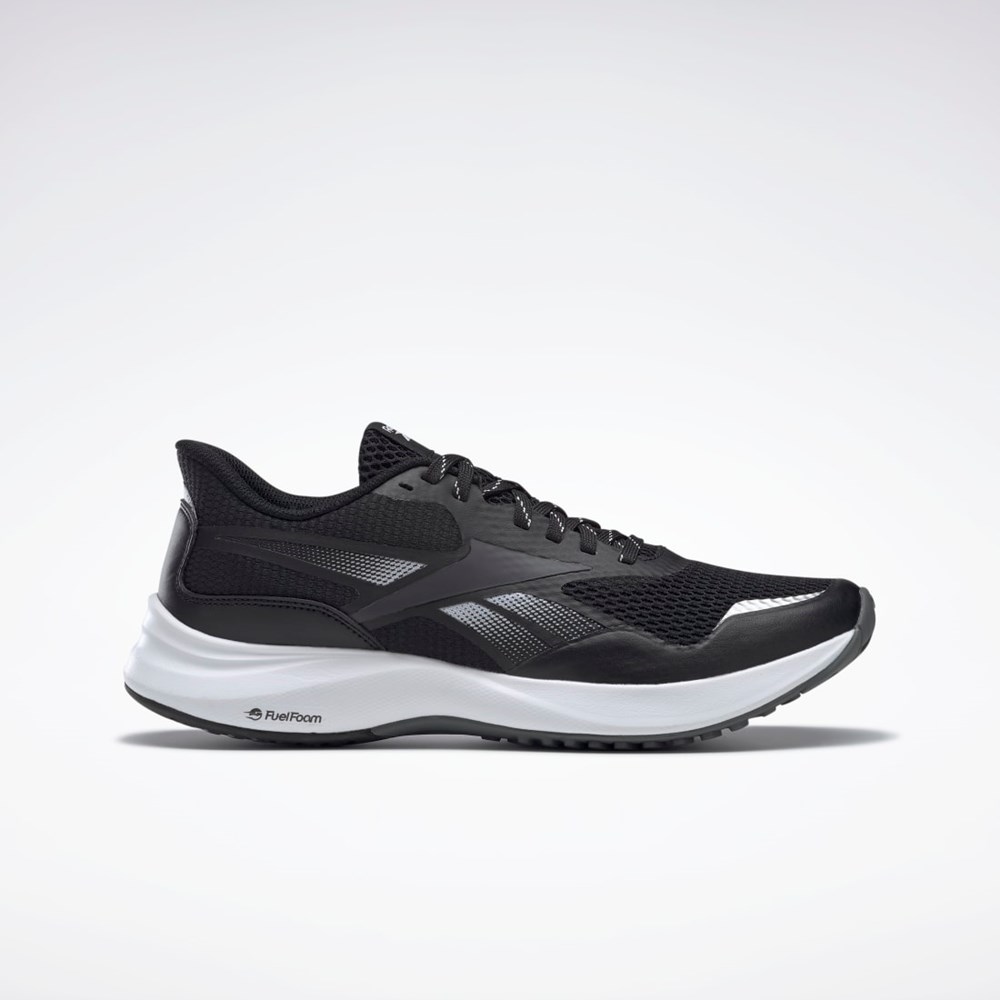 Reebok Endless Carretera 3 Correr Shoes Negras Gris Blancas | 24PMUQABK