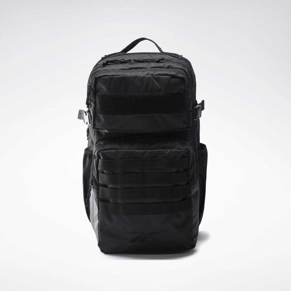 Reebok Entrenamiento Day Backpack Negras Negras Negras | 15VMZUYIK