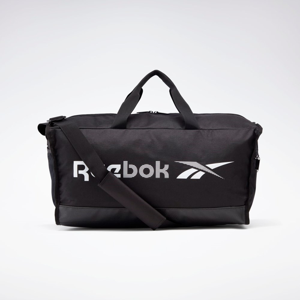 Reebok Entrenamiento Essentials Duffel Bag Medium Negras Blancas | 36WJHDNKA