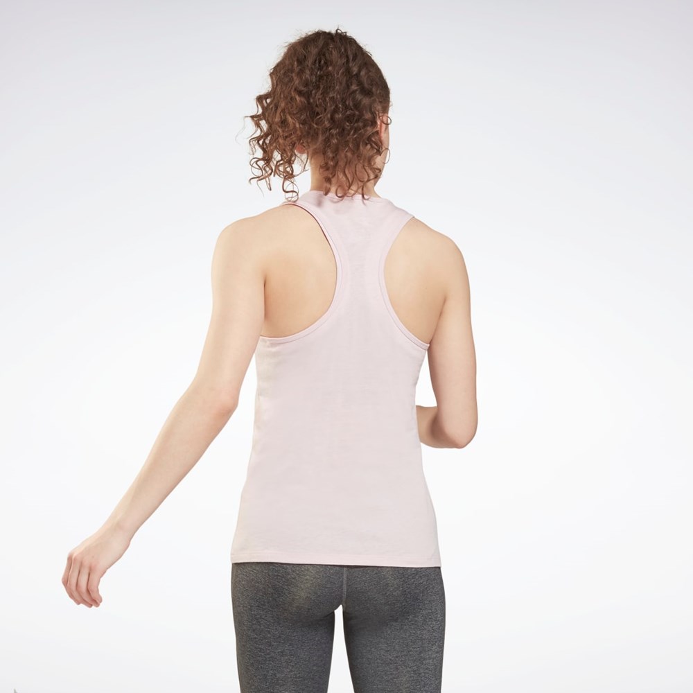 Reebok Entrenamiento Essentials Estampadas Tank Top Frost Berry | 54DVYFWOR