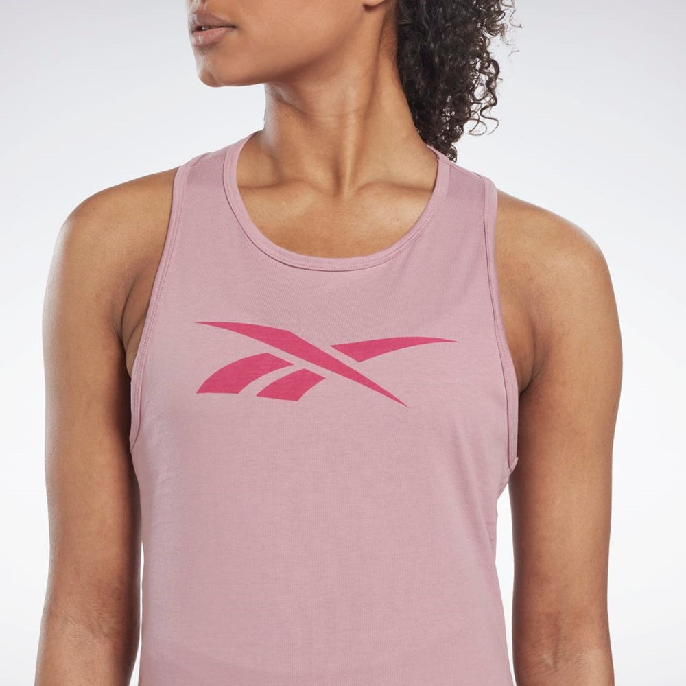Reebok Entrenamiento Essentials Estampadas Tank Top Infused Lilac | 89CKPEONY