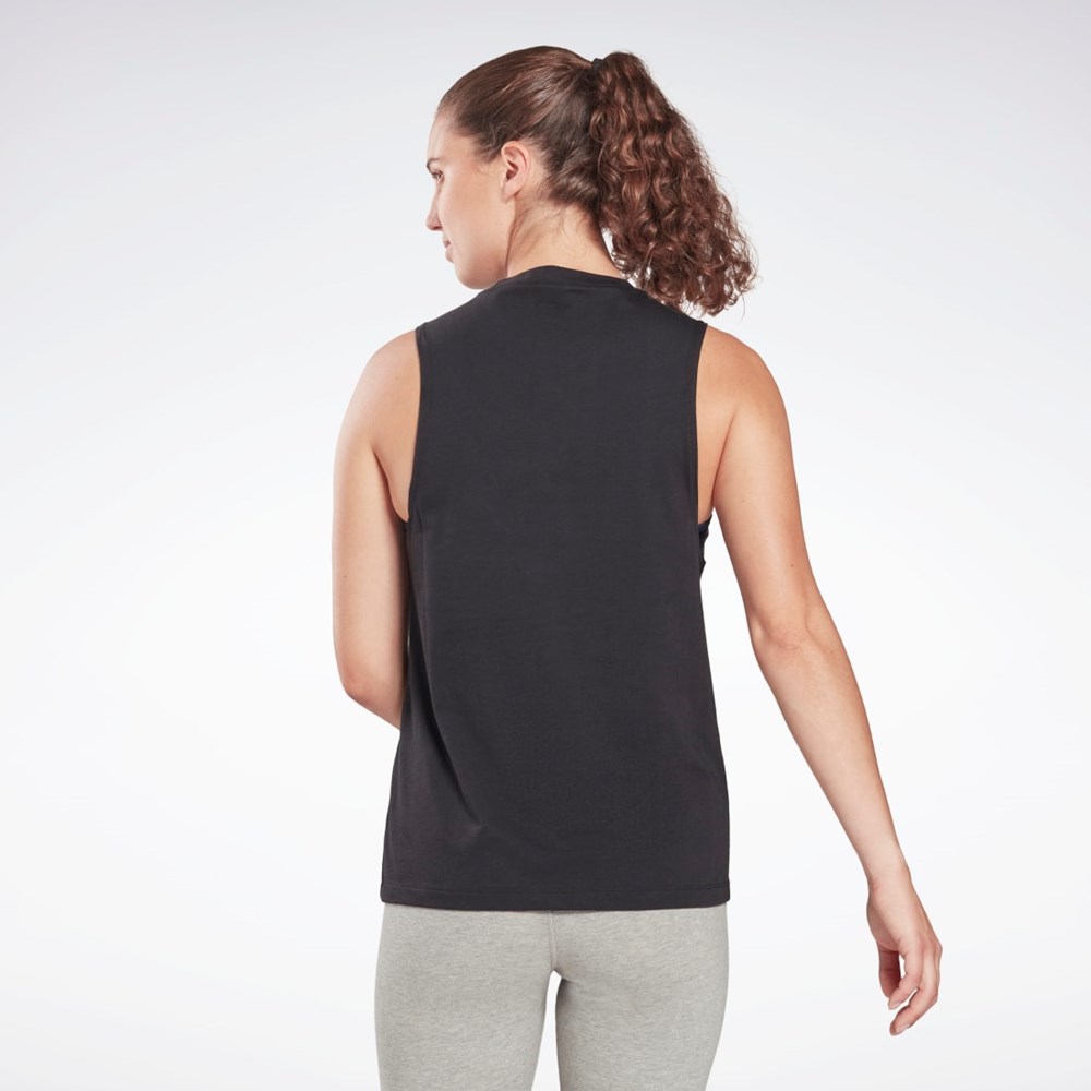 Reebok Entrenamiento Essentials Muscle Tank Top Negras | 70RXKWCPD