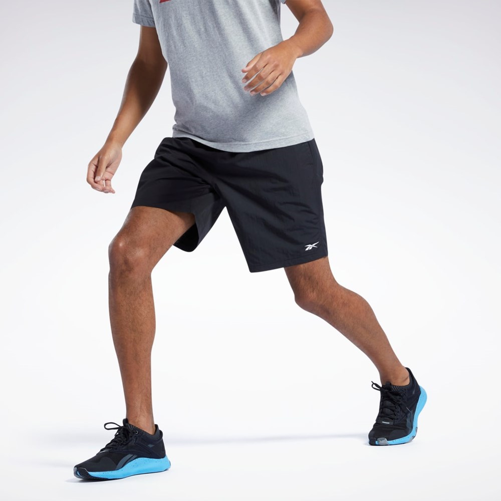 Reebok Entrenamiento Essentials Utility Shorts Negras | 58GDUYHSM