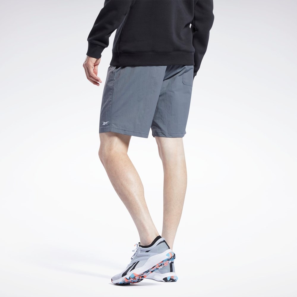 Reebok Entrenamiento Essentials Utility Shorts Gris | 86OSYUQLF