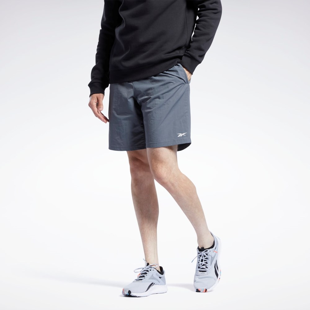 Reebok Entrenamiento Essentials Utility Shorts Gris | 86OSYUQLF