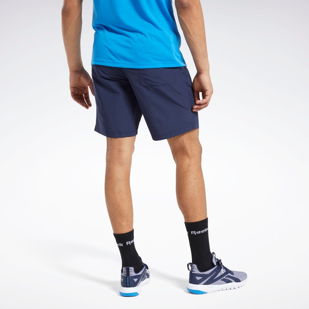 Reebok Entrenamiento Essentials Utility Shorts Azul Marino | 96LPGTKNE